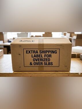 Extra Shipping Label for Oversized Bundles or Orders > 5lbs